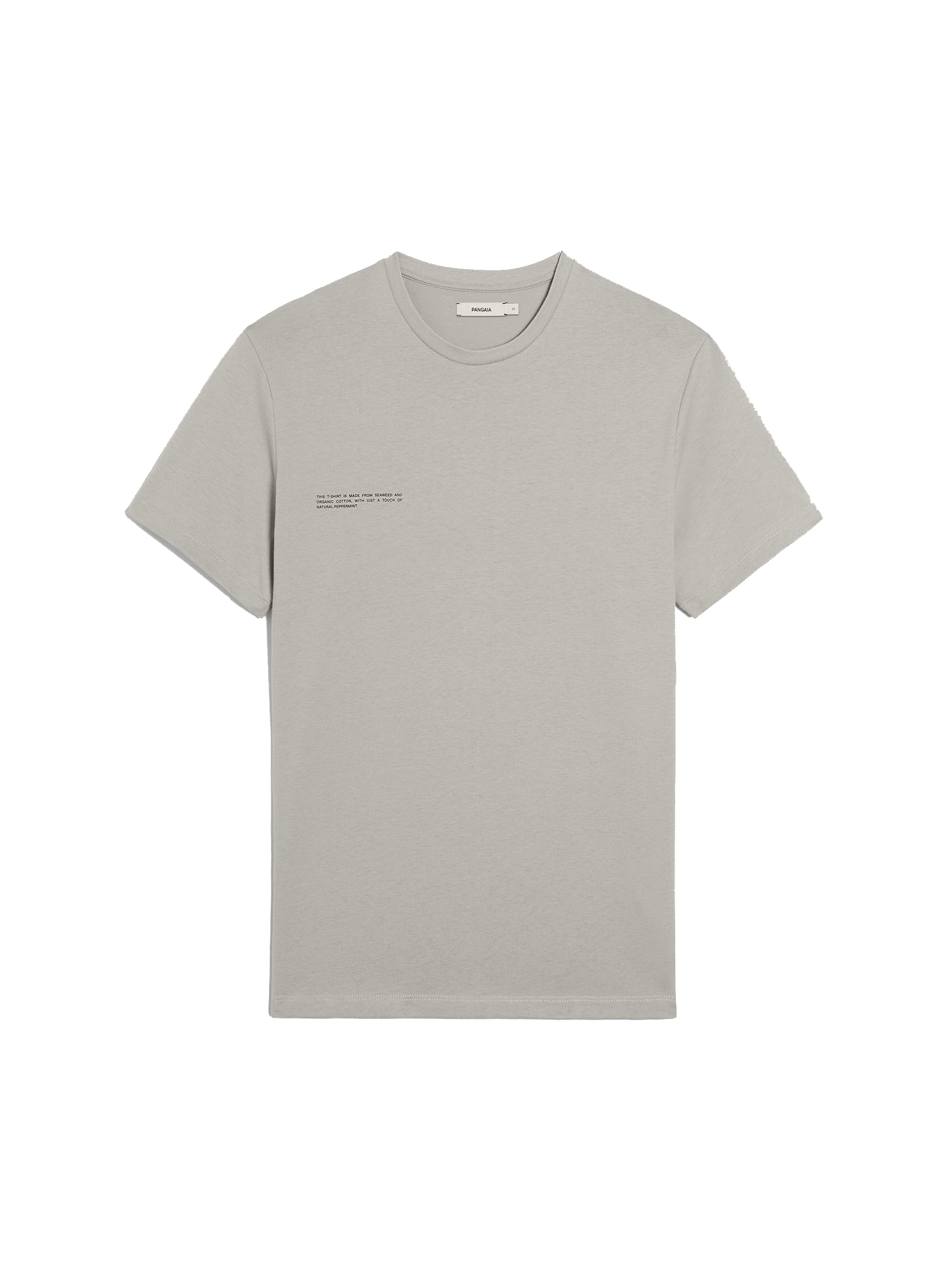 Stone Archive Cotton T-shirt packshot. Crew neck, short sleeve, C-FIBER™ Core, seaweed fiber, cotton, PPRMINT™ treated