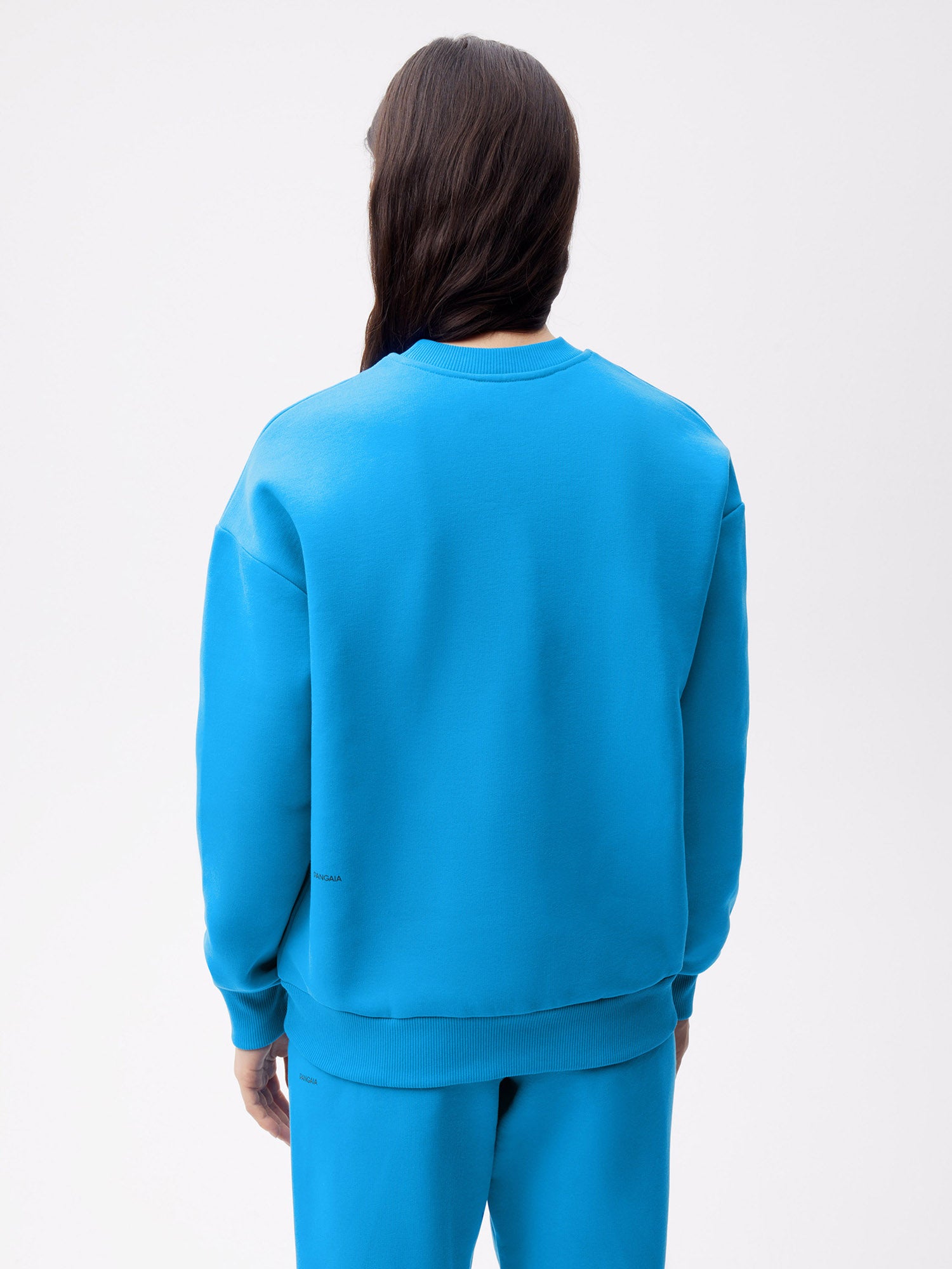 Signature Sweatshirt—cerulean blue female